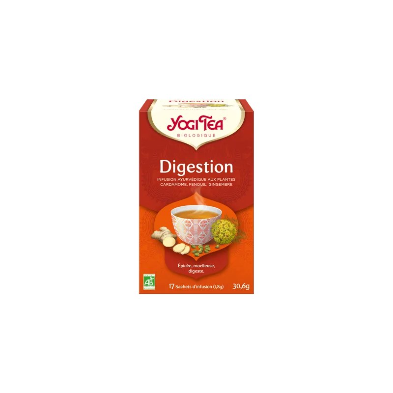 Yogi Tea  YOGI TEA Digestion 17x2g (cardamome, fenouil, coriandre, gingembre)