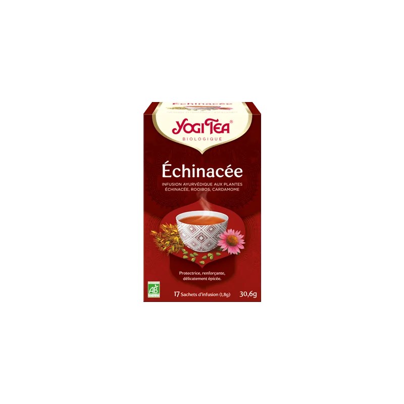 Yogi Tea  YOGI TEA Echinacea 17x2g (Cannelle, échinacéa, fenouil, vanille)