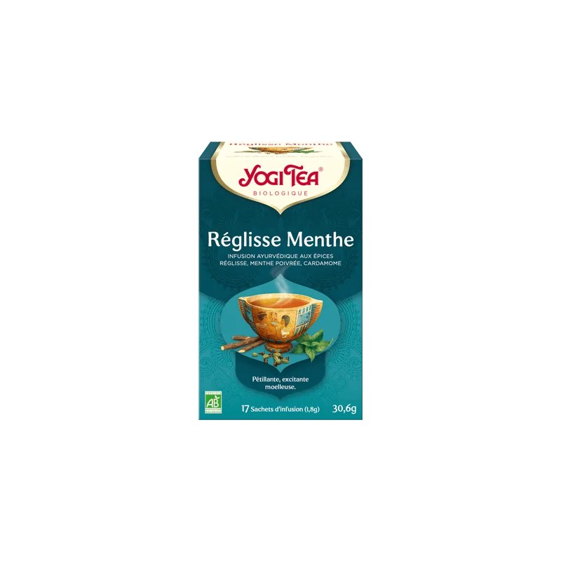 Yogi Tea  YOGI TEA  REGLISSE MENTHE 17X2 g